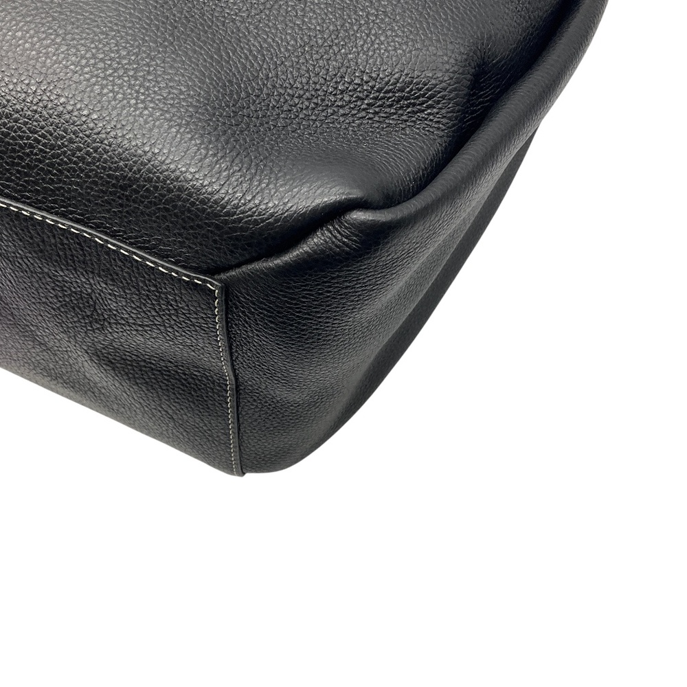 TOTEME BLACK GRAINED LEATHER BELT HOBO BAG - Picture 13 of 13